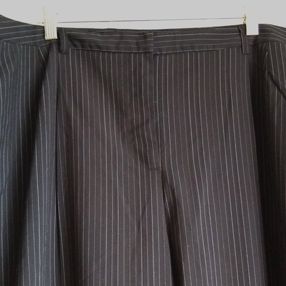 Jaclyn Smith pinstripe slacks women's size 18 - Picture 5 of 8
